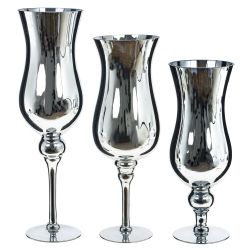 GAEM Набор из 3-х подсвечников, L37 W13 H45 см