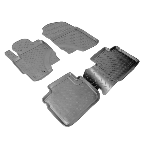 Ковры в салон Norplast/Unidec для Mitsubishi Colt (2009-)Полиуретан,Черный, арт.NPL-Po-59-19