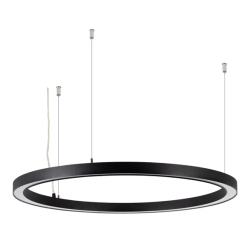 Светильник SP-CIRCLE-HANG-O3535-D900-50W Warm3000 (RAL9005, 120 deg, 230V) IP40 LED (Arlight, Алюминий) 049368