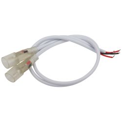 Набор коннекторов ЭРА LS-connector-15mm-D-IP68-bath для термостойкой светодиодной ленты, 2 шт. | Светодиодная лента для бани и сауны 24В 3 года и аксессуары