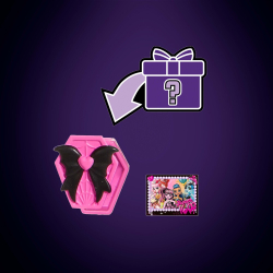 Monster High - Страшный день рождения куклы Дракулы + аксессуары JBG74