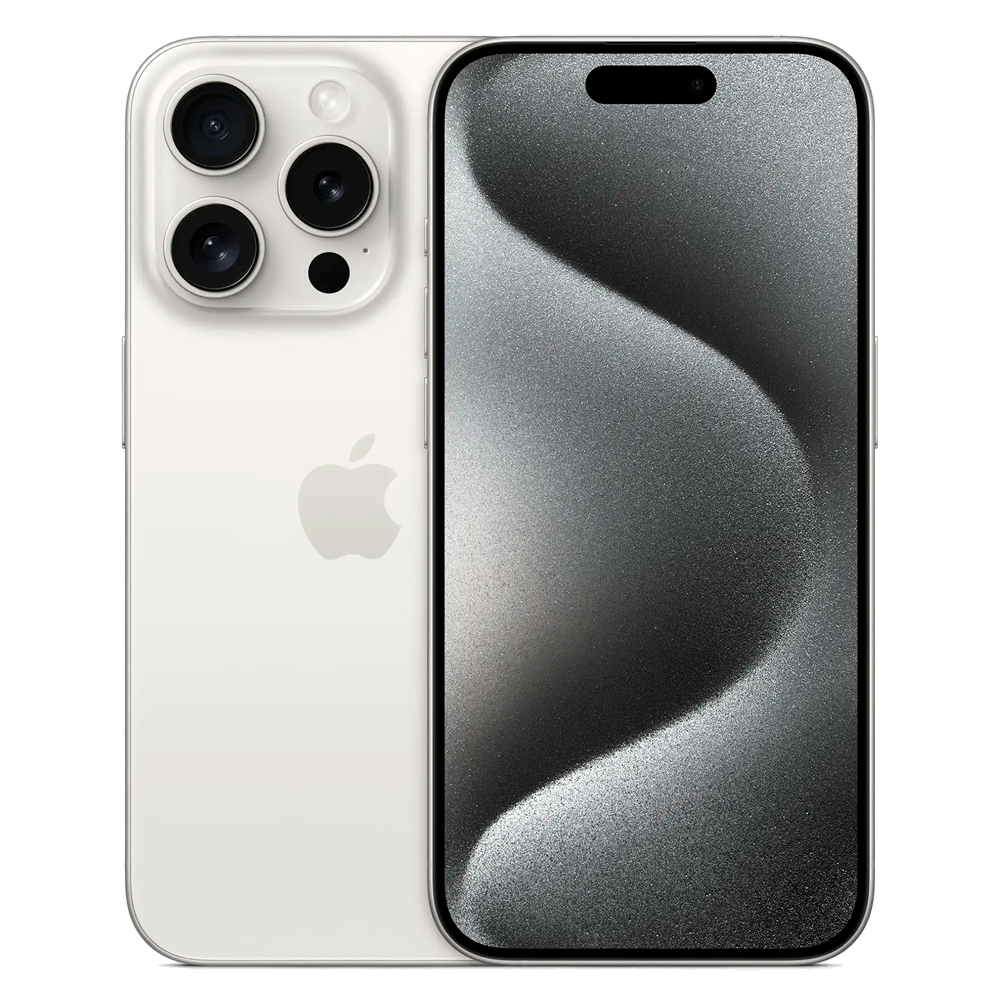 Смартфон Apple iPhone 15 Pro 512GB, White Titanium (Белый)