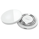 Беспроводное зарядное устройство WIWU Wireless Charger 3 в 1 15W для iPhone/Apple Watch/AirPods (Wi-W027) (белый)