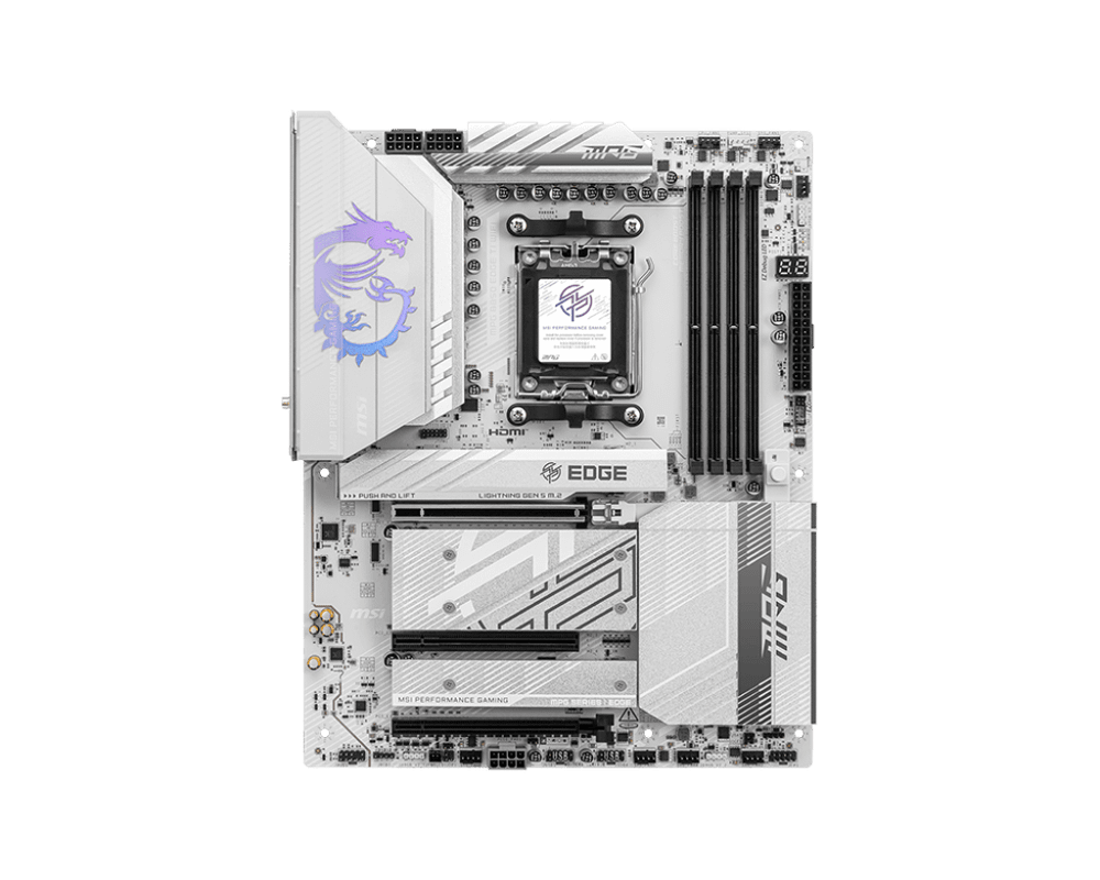 Материнская плата MSI MPG B850 EDGE TI WIFI AM5 B850 4xDDR5 4xSATA3 RAID 4xM.2 1xHDMI 3xType-C ATX
