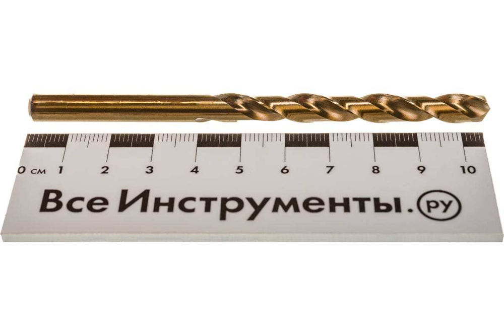 Набор сверл по металлу ЗУБР Кобальт 10 шт, 1-10 мм, сталь Р6М5К5 29626-H10_z01