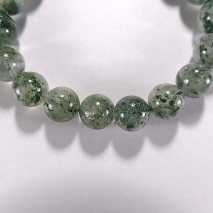 Бусина из кварца с авантюрином, шар гладкий 12 мм