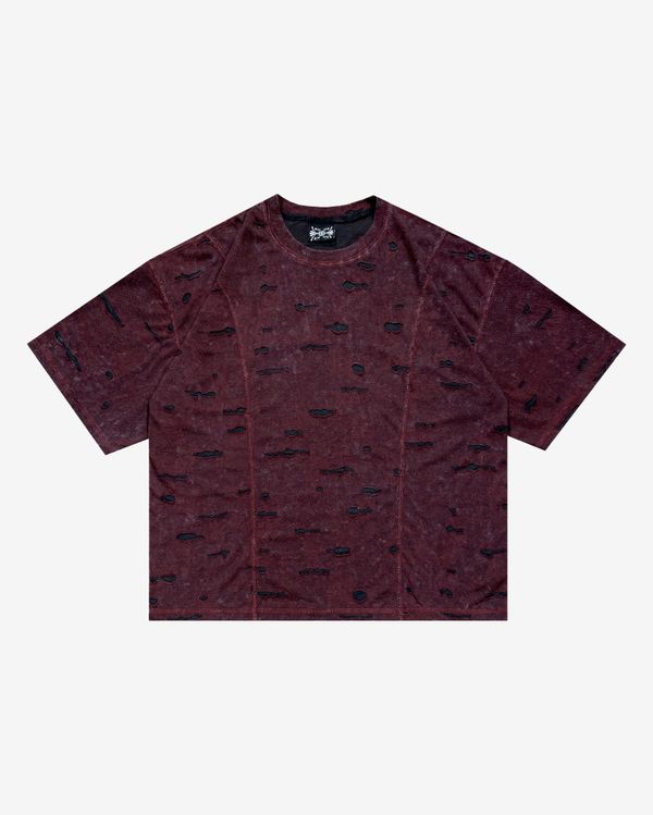 Футболка Utopia бордовая - фото 1