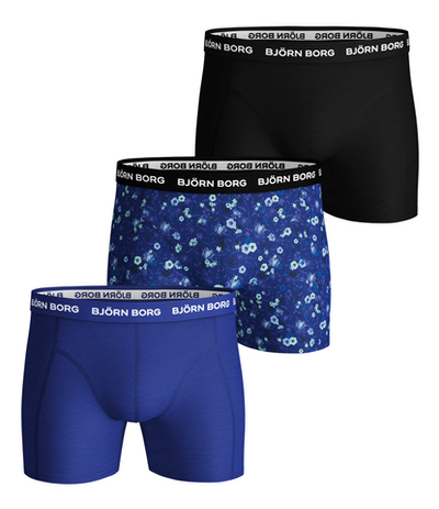 Мужские спортивные боксеры Björn Borg Shorts Sammy BB LA Flower - surf the web