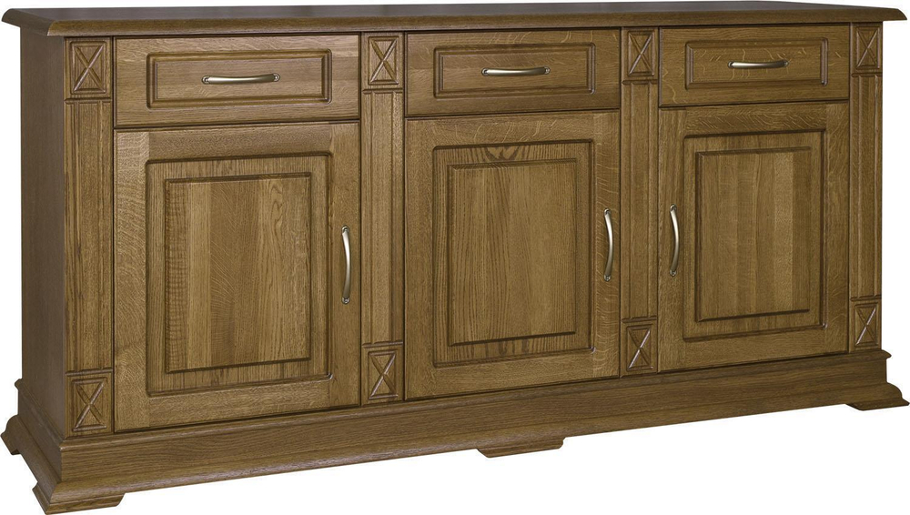 Тумба "Верди Классик" П1.0487.0.03 (Дуб рустикаль, Массив)