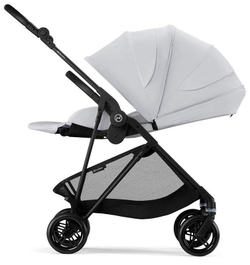 Прогулочная коляска Cybex Melio Carbon New Fog Grey с дождевиком