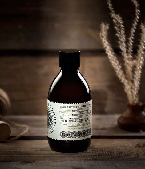 Нарцисс нероли и мускус, гель для душа, Eteria cosmo