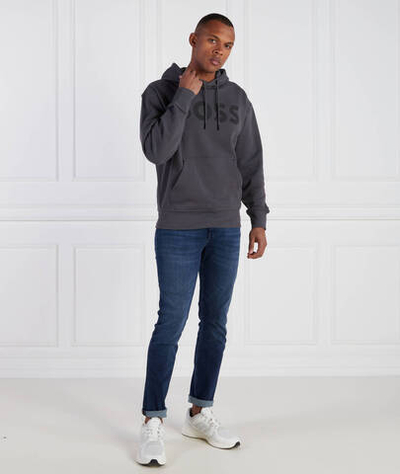 Худи WebasicHood BOSS ORANGE - графитовый(50487134)