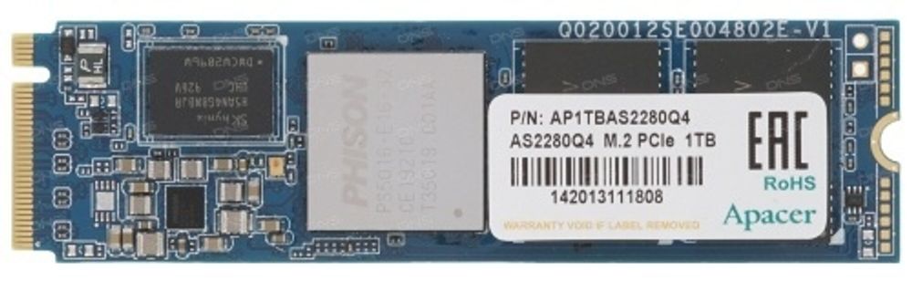 SSD Apacer AS2280Q4 AP1TBAS2280Q4-1 1000 Гб