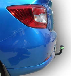 Фаркоп(прицепное) Лидер-Плюс для RENAULT LOGAN 2005- , SANDERO 2014- (паспорт и сертификат в комплекте)(без электрики)R114-A