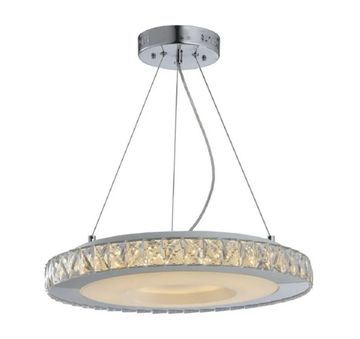 Люстра подвесная светодиодная 1-013410 (Люстра Star LED 30W хром) SALE