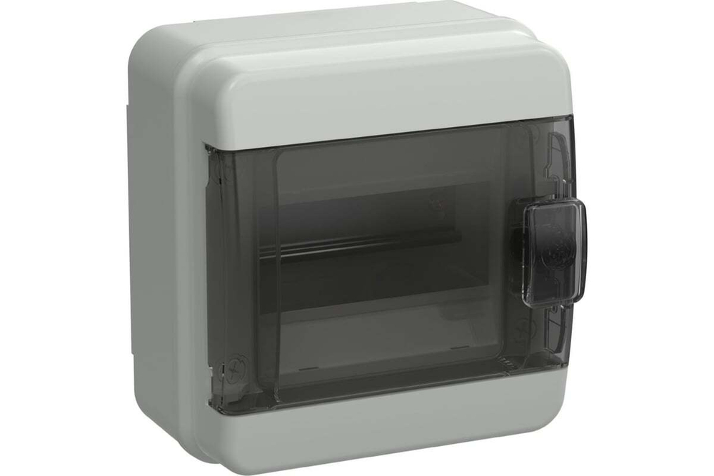 Корпус пластиковый КМПн-6 IP65 черная прозрачная дверь TEKFOR IEK