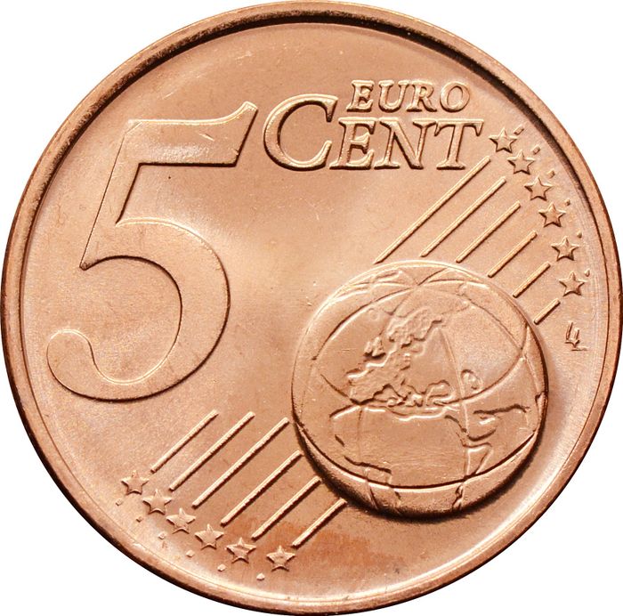 5 евроцентов 2006 Греция (5 euro cent)