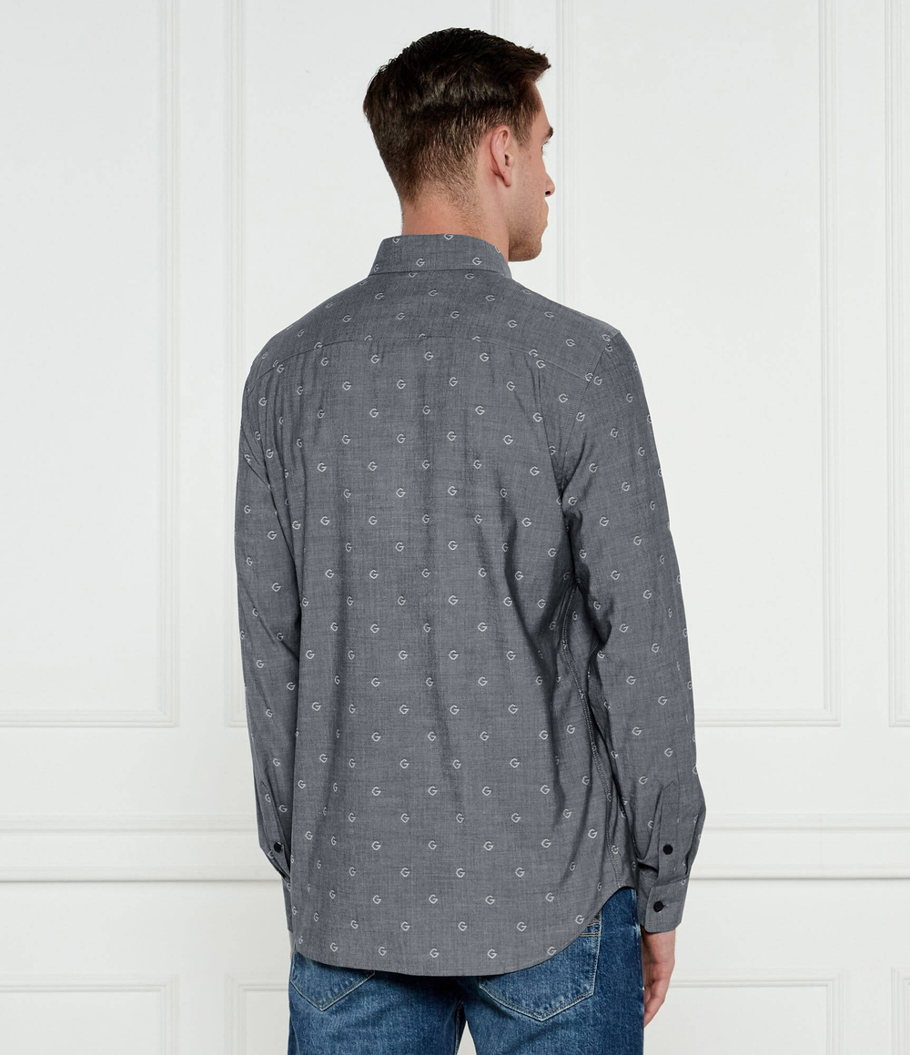 Рубашка GUESS - серый(M5RH05 WFXX1)