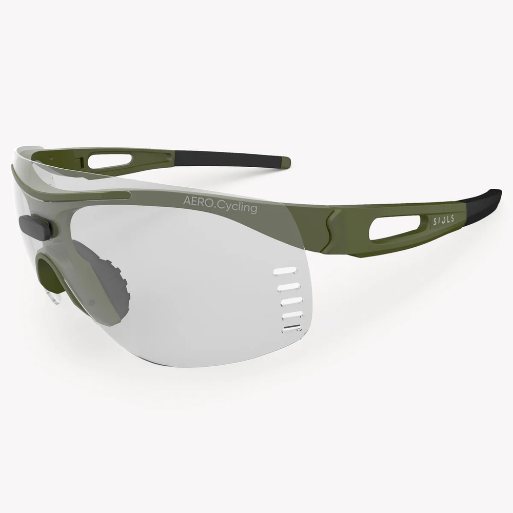 Спортивные очки с диоптриями Siols / AERO.Cycling / Clear Pure / Pine