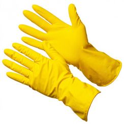 Перчатки хоз-е латексные Lotos (сорт 1)