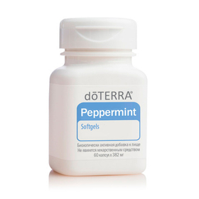 doTERRA Мята перечная в капсулах, 60 капсул