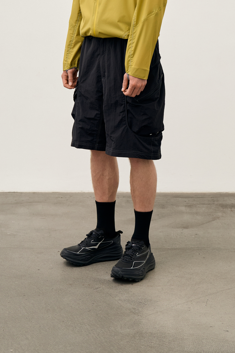 Шорты Nothomme Blue Workwear Casual Shorts "Black"