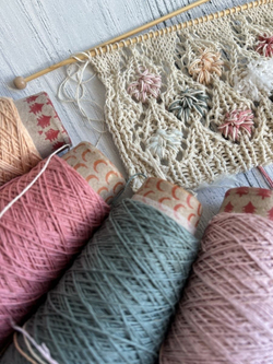 Пряжа  Баруффа. Люкс буретный шелк сатиновый блеск