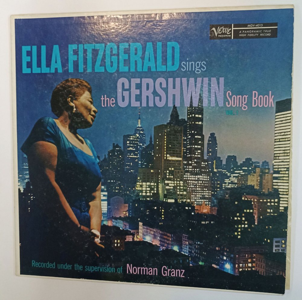Винтажная виниловая пластинка LP Ella Fitzgerald Ella Fitzgerald Sings The Gershwin Song Book Vol. 1 (USA 1959)