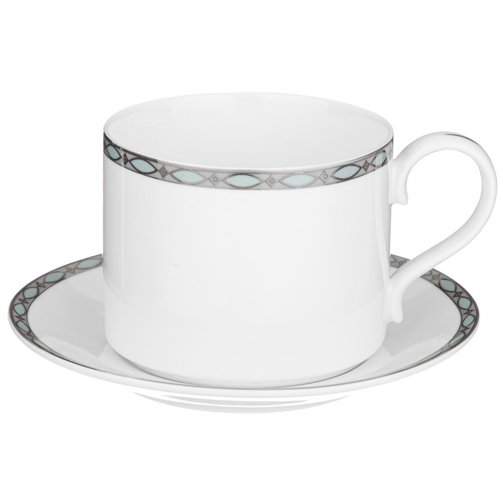 ЧАЙНЫЙ НАБОР LEFARD "GLAMOUR" НА 6 ПЕР. 12 ПР. 300 МЛ ГОЛУБОЙ (КОР=8НАБ.)