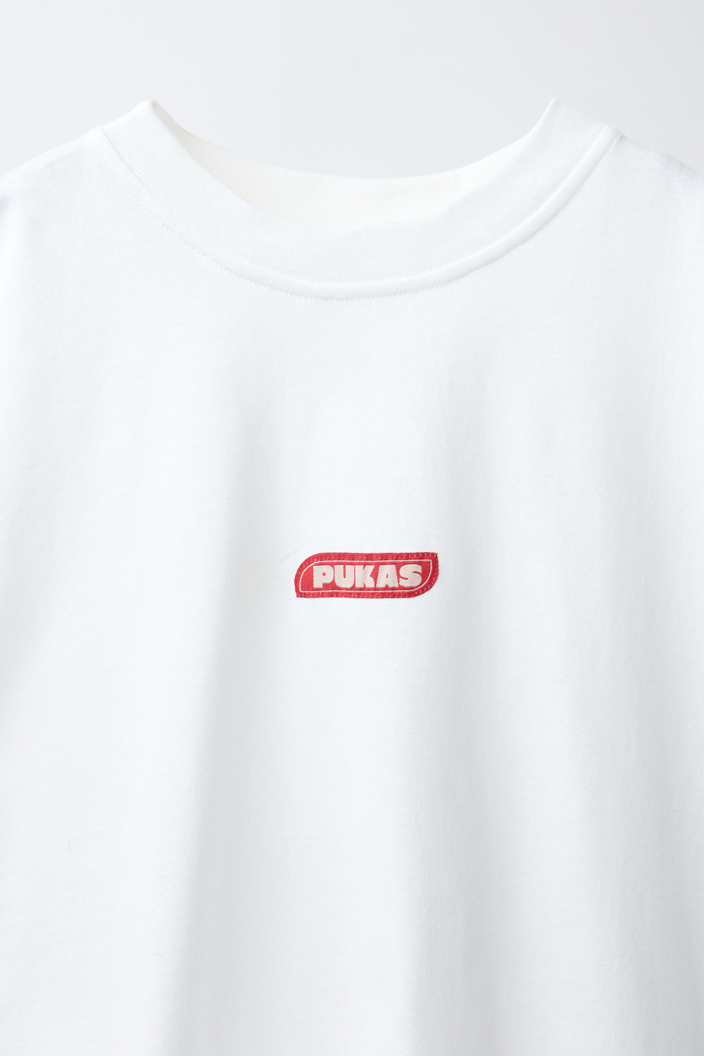 ZARA X PUKAS ФУТБОЛКА С ФОТОПРИНТОМ PUKAS SURF, БЕЛЫЙ