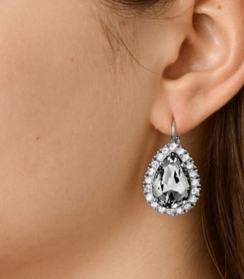 Серьги Dyrberg Kern FIORA SS GREY/CRYSTAL 450078