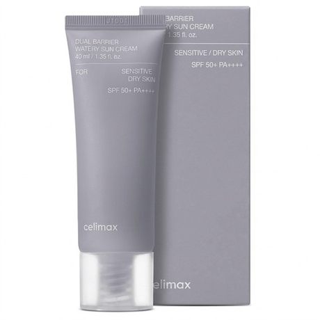 Солнцезащитный крем с комплексом церамидов Celimax Dual Barrier Watery Sun Cream SPF50+ PA++++, 40мл