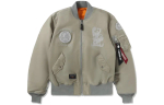 A Bathing Ape X Alpha Industries Ma 1 Куртка