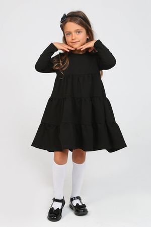 Платье для девочки Черное