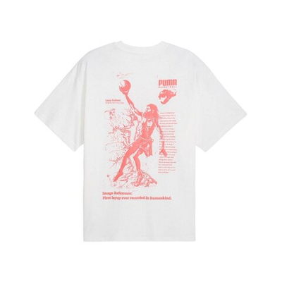 Баскетбольная футболка Puma The First Buckets T-shirt White