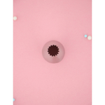 Насадка кондитерская «Французская звезда», d=3 см, выход 1,2 см, нержавеющая сталь