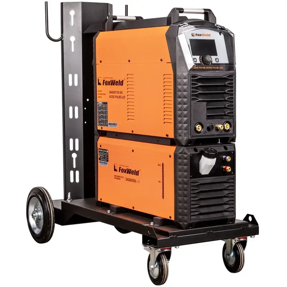 FoxWeld SAGGIO TIG 500 AC/DC PULSE LCD аппарат аргонодуговой сварки 9309