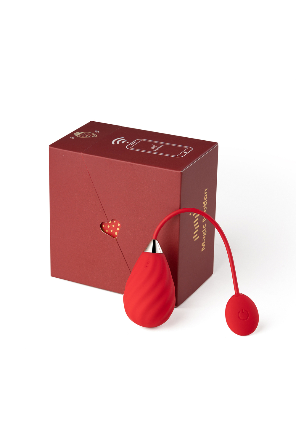 Виброяйцо Magic Sundae красное