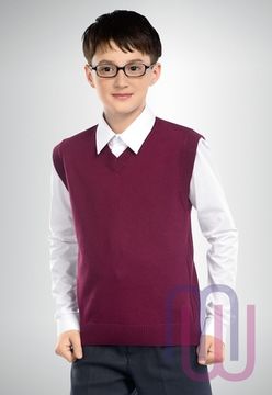 Жилет для мальчиков Pelican BKV 4042 бордовый