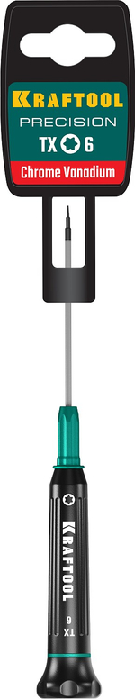 KRAFTOOL Precision TX6, отвертка для точных работ (25684-06)