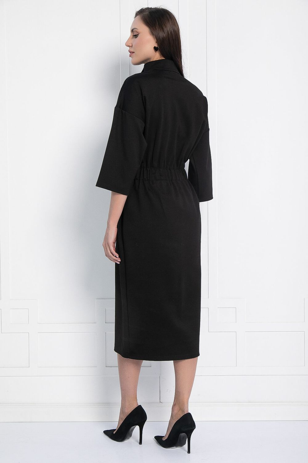 Платье Виана НЬЮ (черное) П12699-2 LT Collection