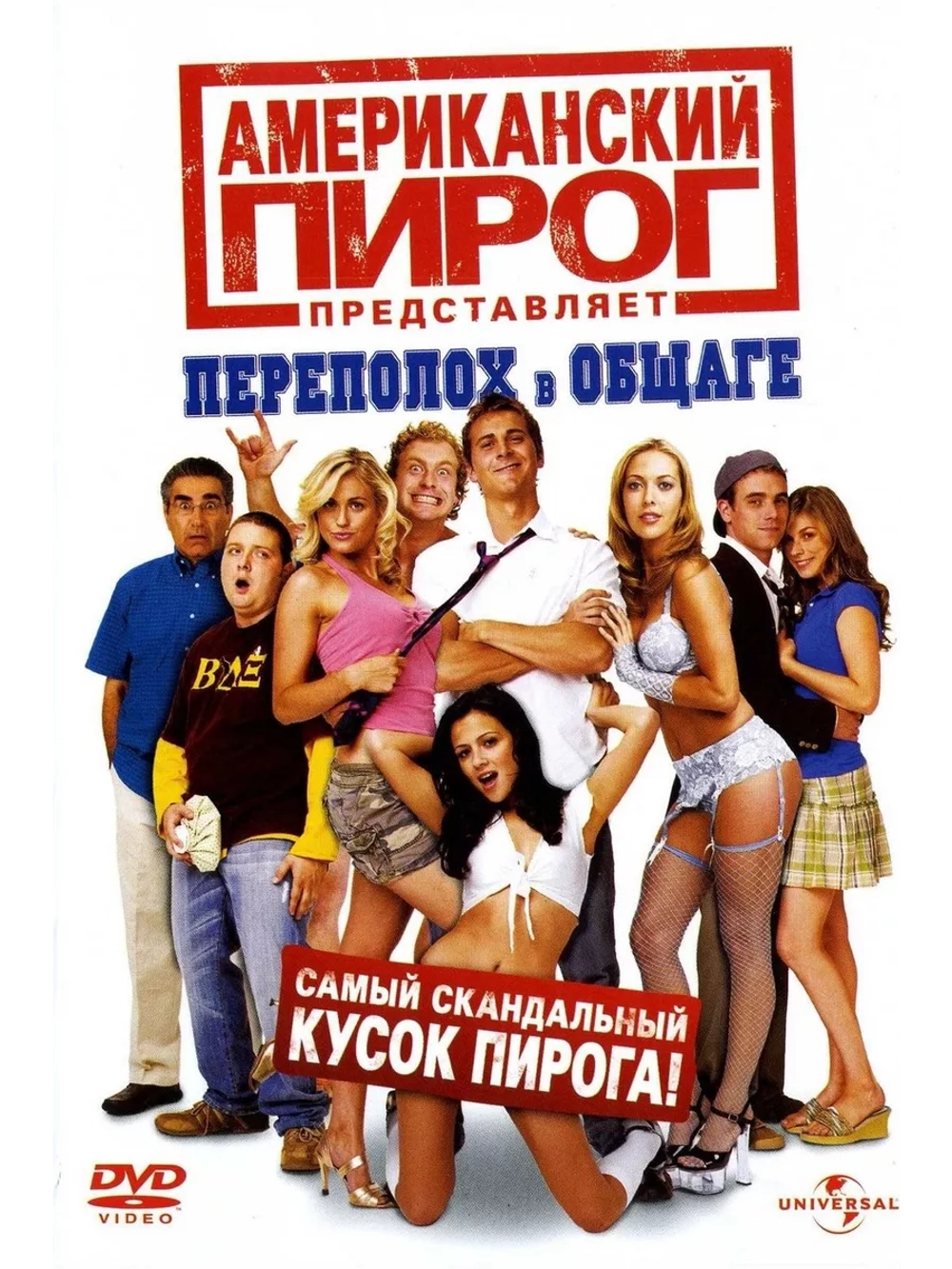 Американский пирог: Переполох в общаге (2007) (DVD-R)