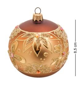 Элита НФШ-1547 Ел.украшение Шар «Зимняя ночь» 85 мм