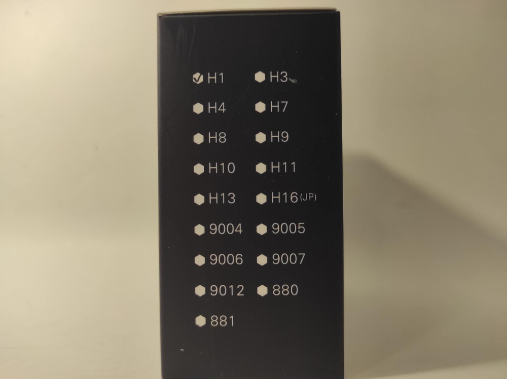 H1 / Комплект светодиодных ламп 4X LED BULB 6000K (2 шт./ комплект)