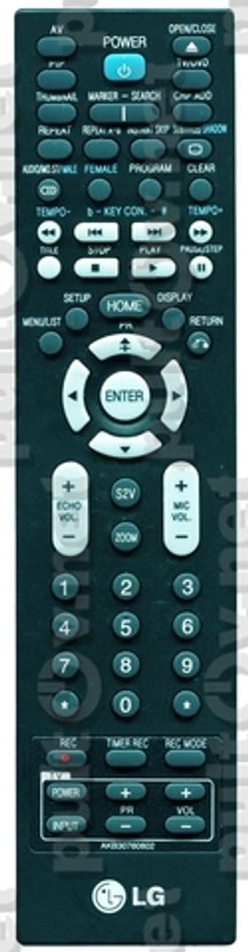 Пульт LG AKB30760802