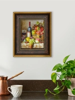 Картина настенная интерьерная в багетной раме 18*21 см