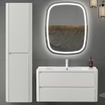 Шкаф подвесной Cezares RELAX-1500-2A-SO-BL белый глянцевый