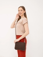 сумка через плечо маленькая кросс-боди льняная