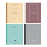 Тетрадь А5 96л. BRAUBERG на сшивке с корешком, клетка, обложка картон, Classic, 405291