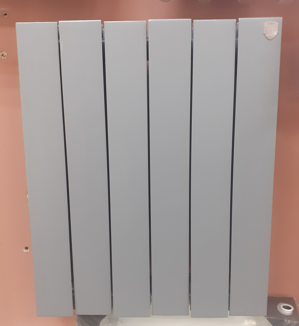 Радиатор Royal Thermo PianoForte 500 Silver Satin НС-1176340, 6 секций